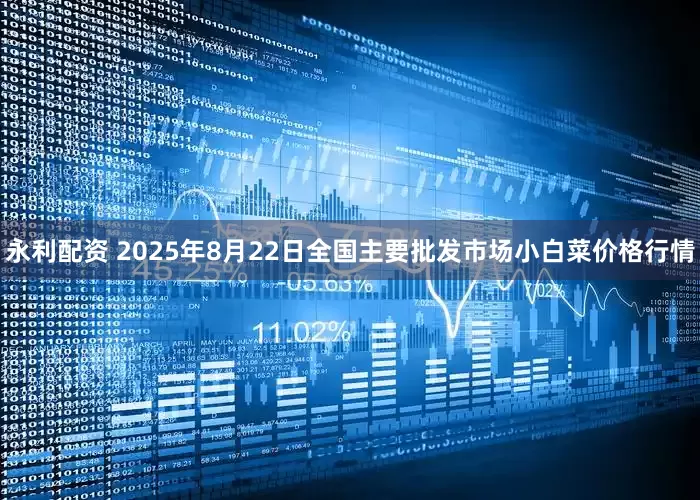 永利配资 2025年8月22日全国主要批发市场小白菜价格行情